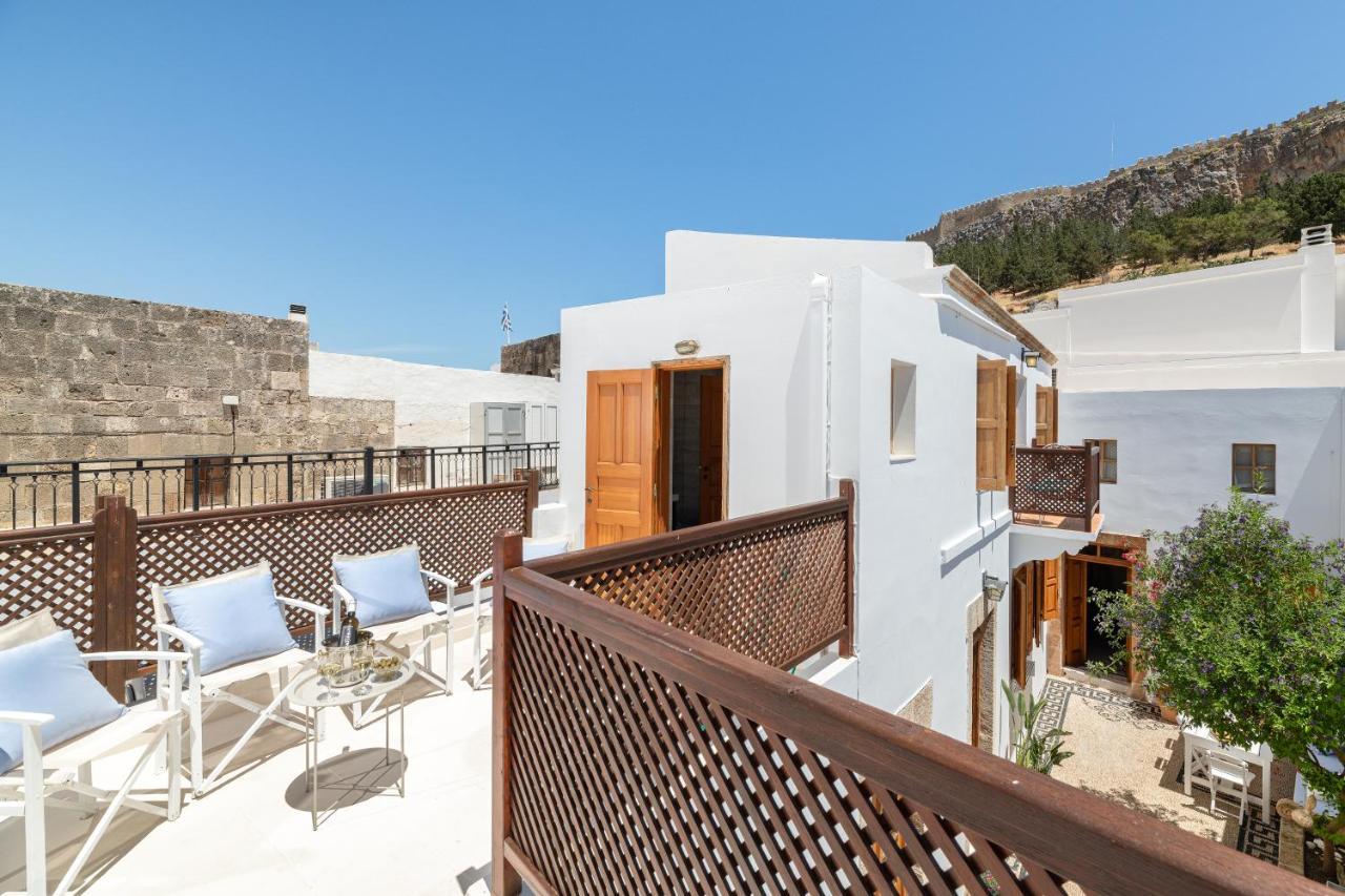 Villa Lindia Lindos  Ngoại thất bức ảnh